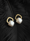 Lumere hoop with pearl