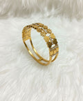 Flower Anti Tarnish Bangle