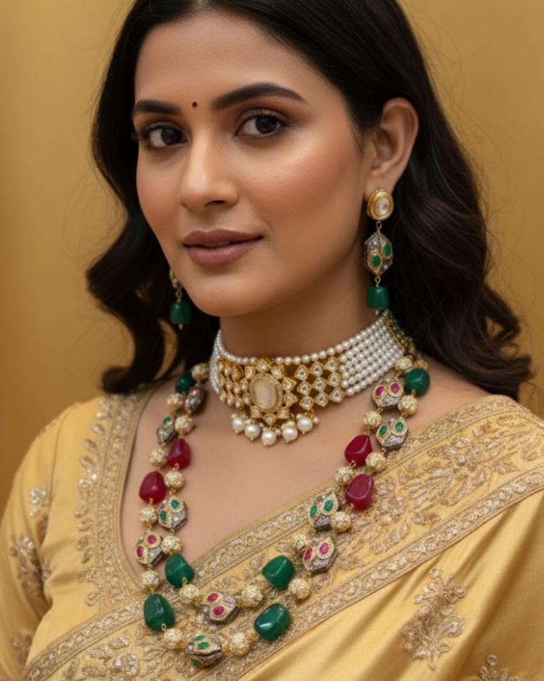 Multi Colour Statement Jewellery