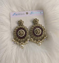 Pretty jhumkas with pearl beads