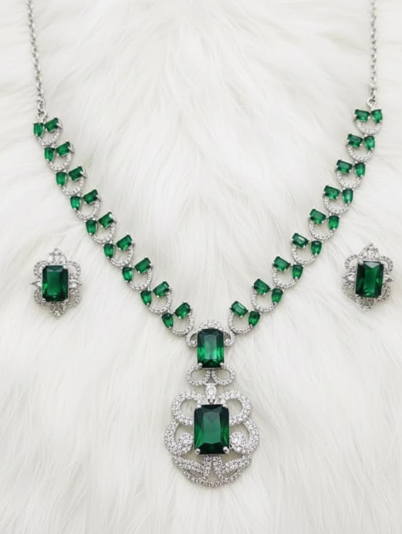 American Diamond Neckpiece