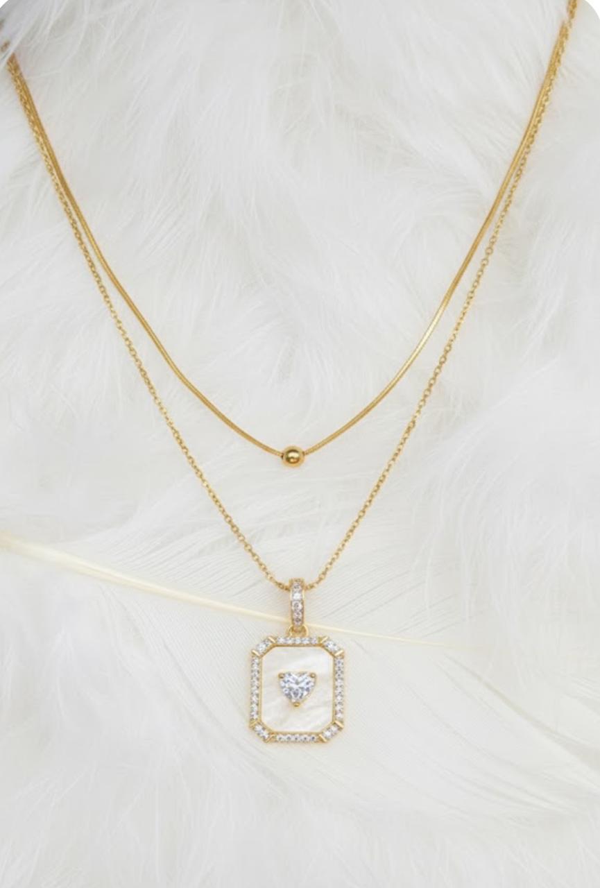 Golden Anti Tarnish Neckpiece