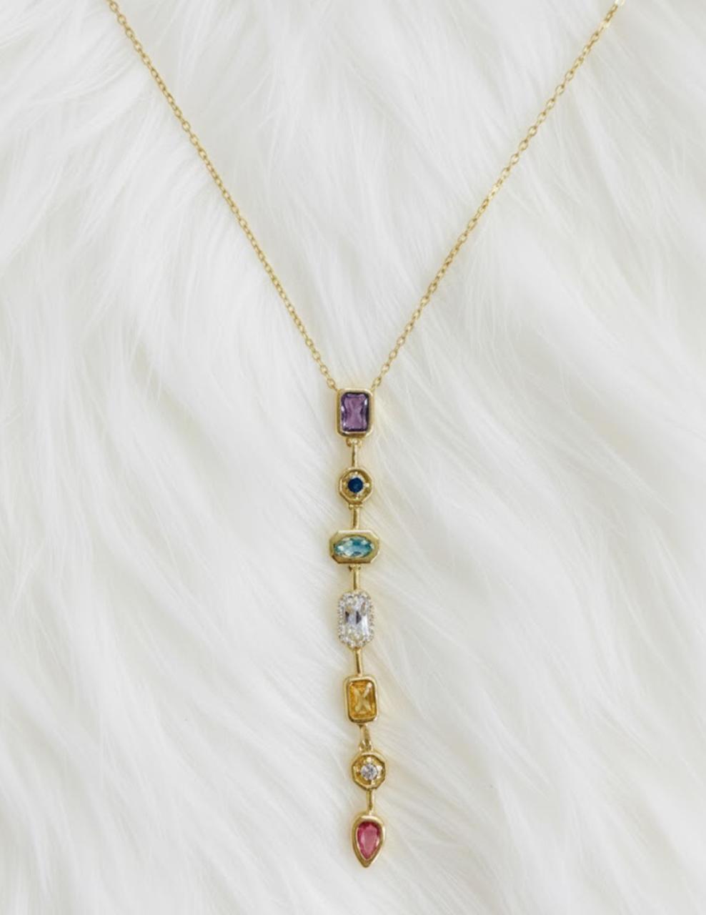 Neck Tie Anti Tarnish Neckpiece