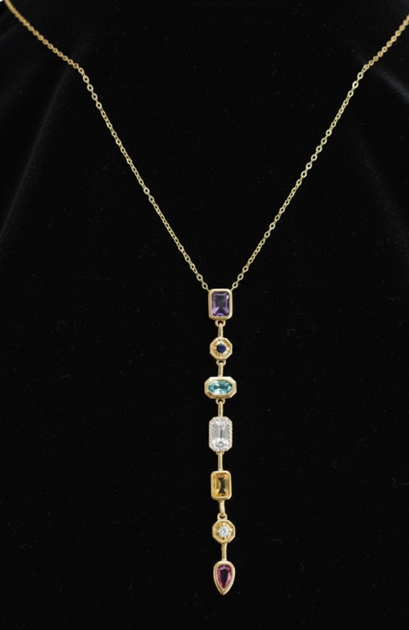 Neck Tie Anti Tarnish Neckpiece